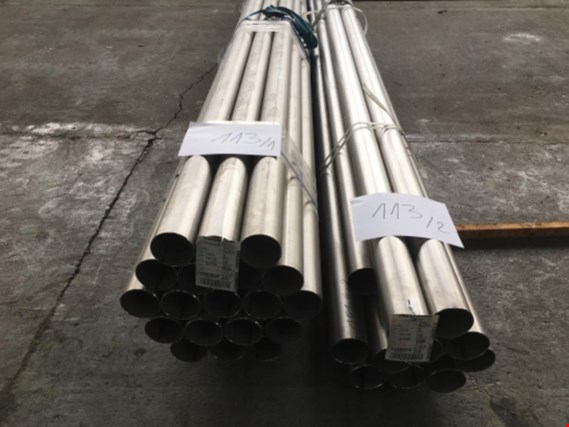 Used Stainless steel pipes - 101.6 x 2 - 185 m for Sale (Auction Premium) | NetBid Industrial Auctions